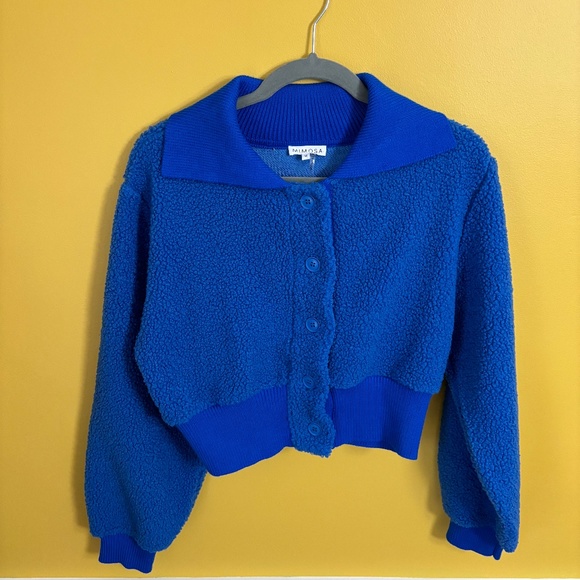 Mimosa Crop Cardigan - Picture 1 of 3